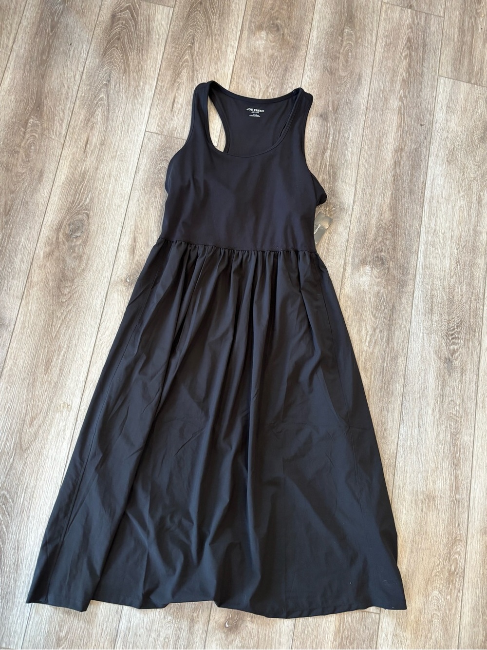 Joe Fresh Black Racerback Maxi Dress